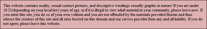 Anal Sex Warning