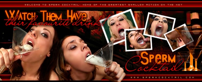 Sperm Cocktail Cum Drunk Whores